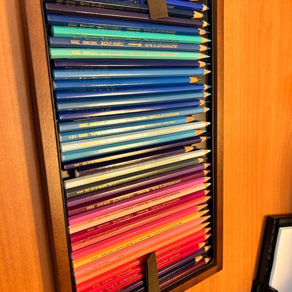 Caran d'Ache Supracolor 120 Coloured Pencils in Wooden Case - Picture 6 of 9